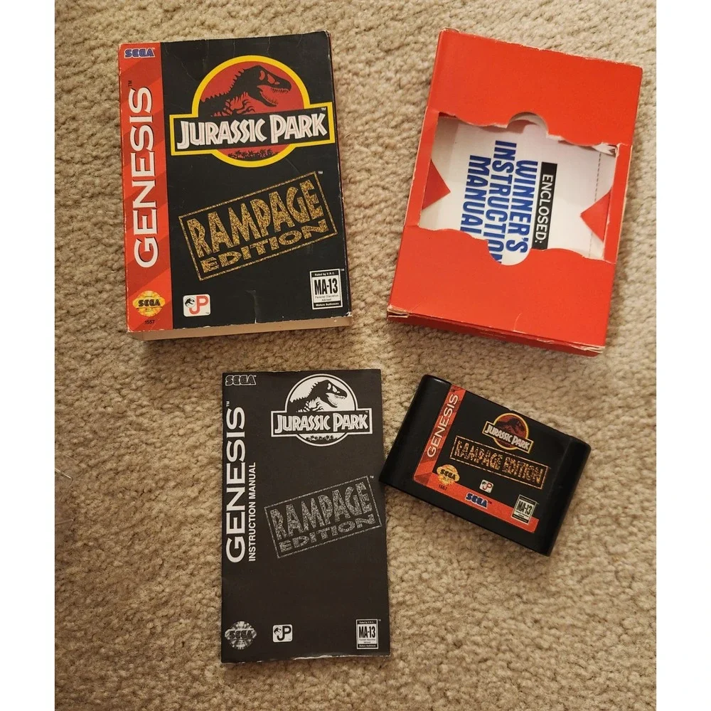 Jurrasic Park Rampage Edition Sega
